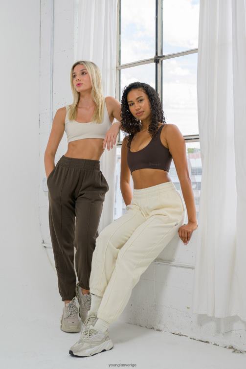 YoungLA kvinnor w303 skulpterad bh brun Kläder 62TXL997