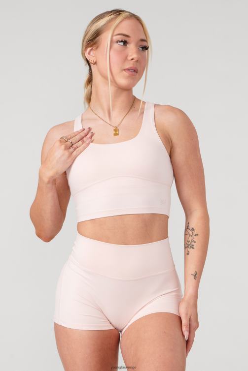 YoungLA kvinnor w309 sport-bh i nivå upp glöm mig inte blå Kläder 62TXL1000