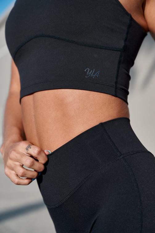 YoungLA kvinnor w309 sport-bh i nivå upp glöm mig inte blå Kläder 62TXL1000