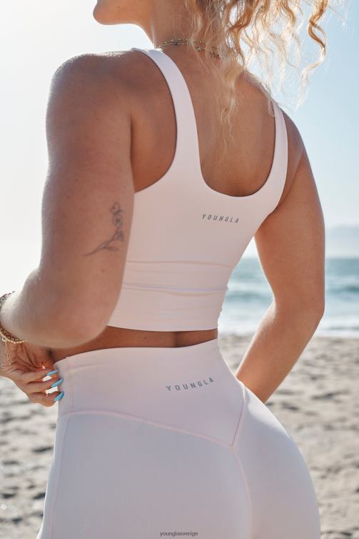 YoungLA kvinnor w309 sport-bh i nivå upp saftig grå Kläder 62TXL1001