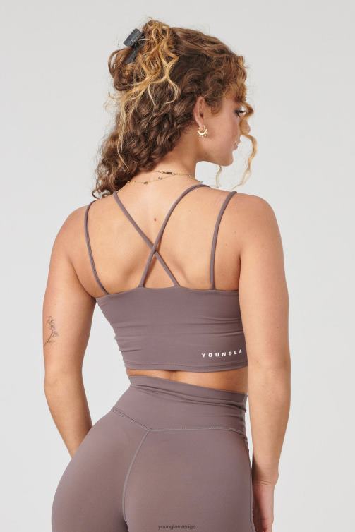 YoungLA kvinnor w310 progress sport-bh glöm mig inte blå Kläder 62TXL1016