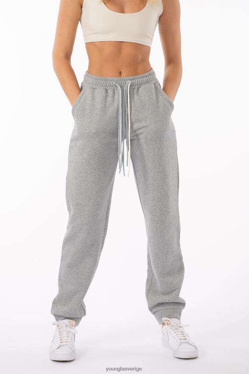 YoungLA kvinnor w207 trippelsträngad joggingbyxa ljus taupe Kläder 62TXL1134