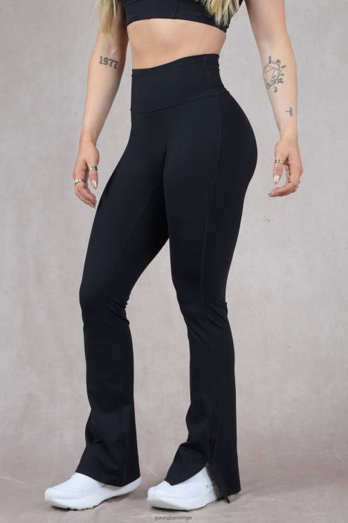YoungLA kvinnor w213 - asana flare leggings svart Kläder 62TXL1160