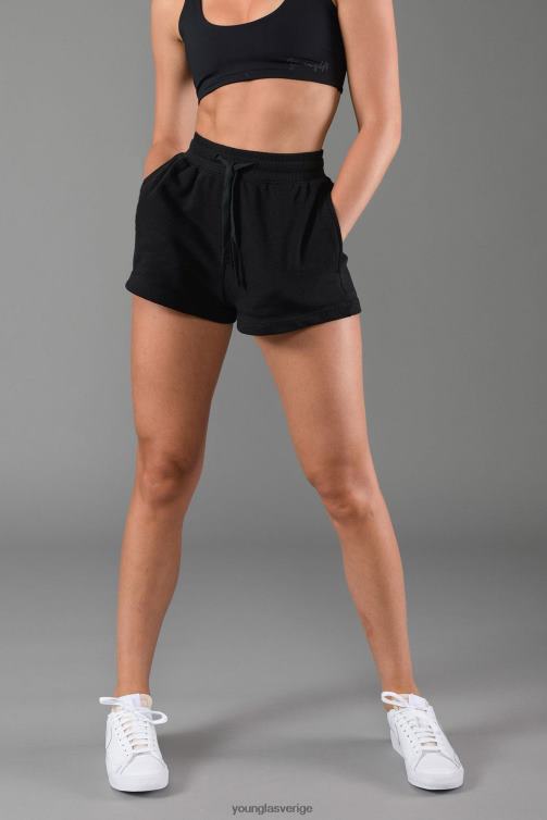 YoungLA kvinnor w101 - vardagsshorts dammig lila Kläder 62TXL1106