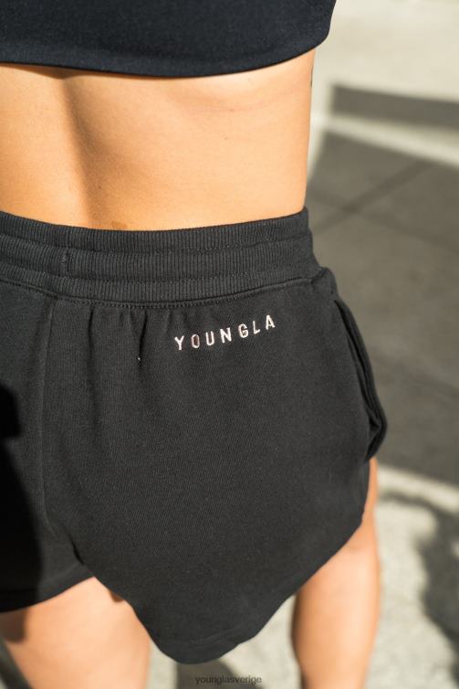 YoungLA kvinnor w101 - vardagsshorts dammig lila Kläder 62TXL1106