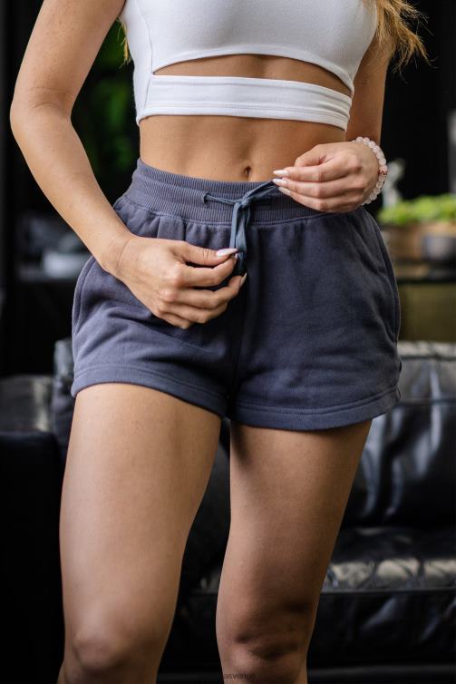 YoungLA kvinnor w101 - vardagsshorts dammig lila Kläder 62TXL1106