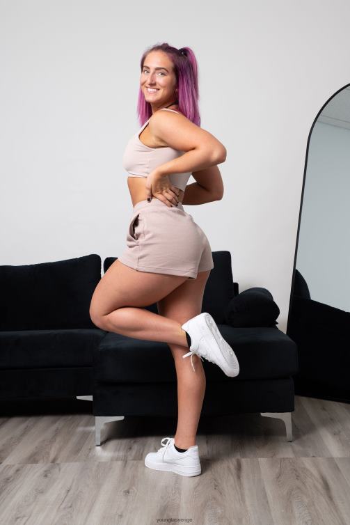 YoungLA kvinnor w101 - vardagsshorts kol Kläder 62TXL1108