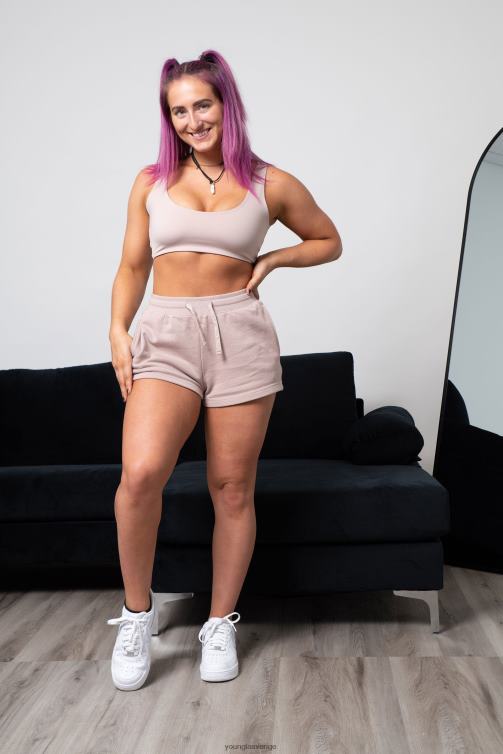 YoungLA kvinnor w101 - vardagsshorts svart Kläder 62TXL1107