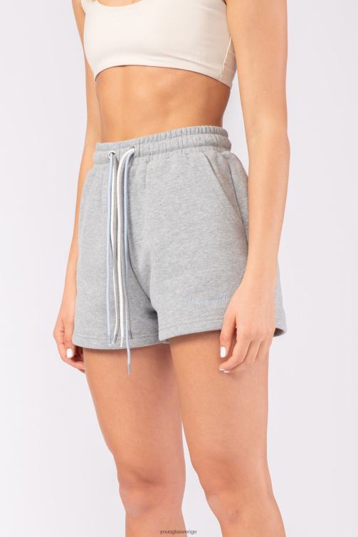 YoungLA kvinnor w107 shorts med tre strängar svart Kläder 62TXL1086