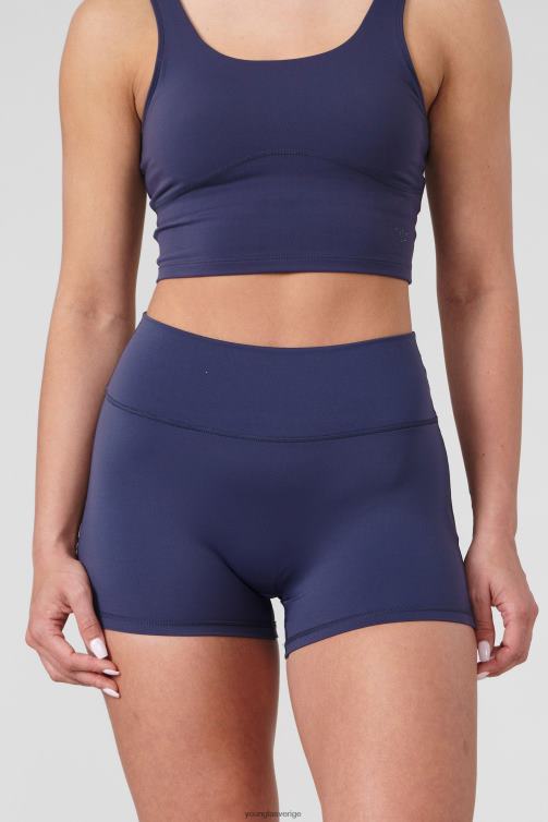YoungLA kvinnor w110 level up bikershorts 3\" glöm mig inte blå Kläder 62TXL1113