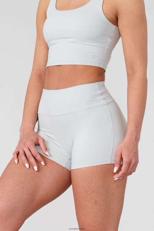 YoungLA kvinnor w110 level up bikershorts 3" saftig grå Kläder 62TXL1114