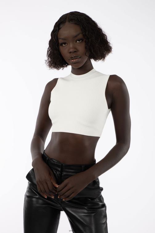 YoungLA kvinnor w301 contour ribbad tank svart Kläder 62TXL1051