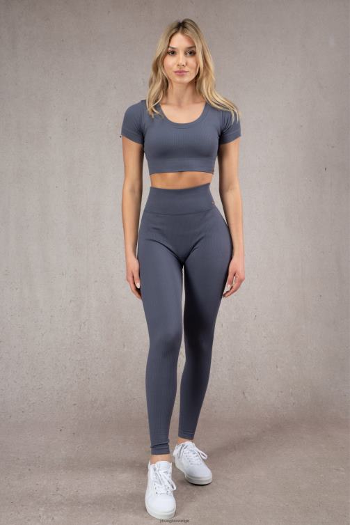 YoungLA kvinnor w405 confidence kortärmad svart Kläder 62TXL1074