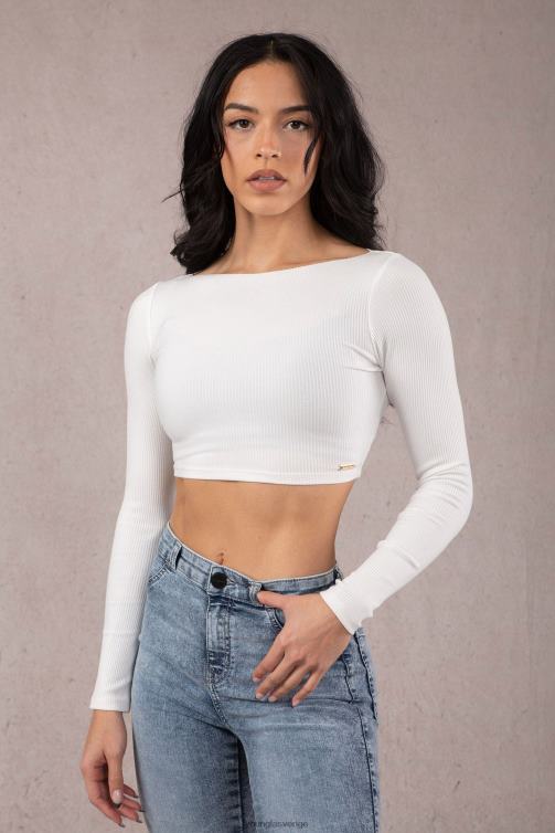 YoungLA kvinnor w419 grace cropped top merlot Kläder 62TXL1045
