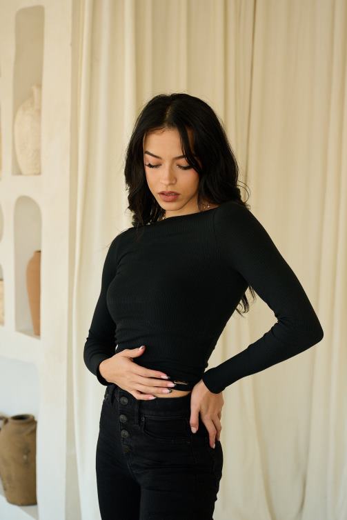 YoungLA kvinnor w420 grace topp kokosmjölk Kläder 62TXL1069