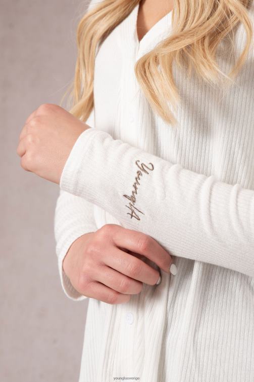 YoungLA kvinnor w415 café cardigan midnatt svart Kläder 62TXL1194