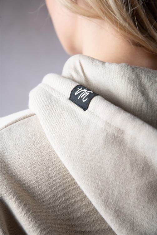 YoungLA kvinnor w508 perfekt beskuren hoodie skog grön Kläder 62TXL1173