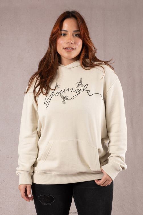 YoungLA kvinnor w509 hummingbird oversized hoodie kol Kläder 62TXL1186