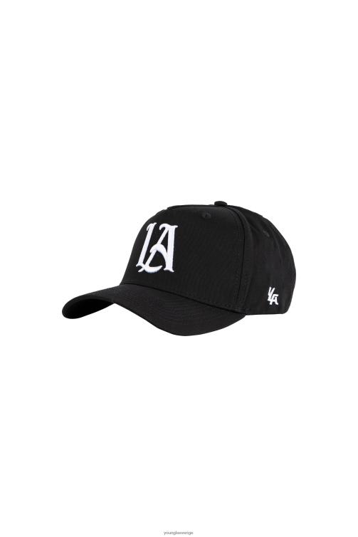 YoungLA män 920 a-frame la snapback hatt 2.0 helt svart Kläder 62TXL939