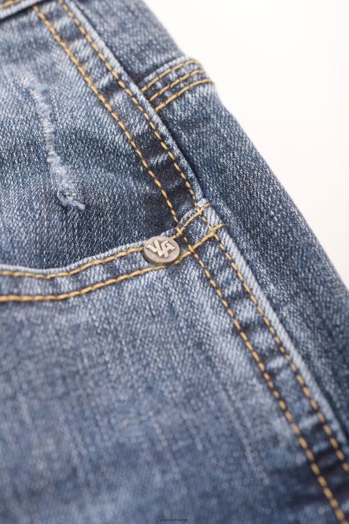 YoungLA män 607 skräddarsydda jeans i slim fit svart tvätt Kläder 62TXL746