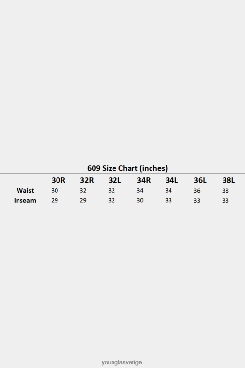 YoungLA män 609 - baggy jeans marin tvätt Kläder 62TXL756