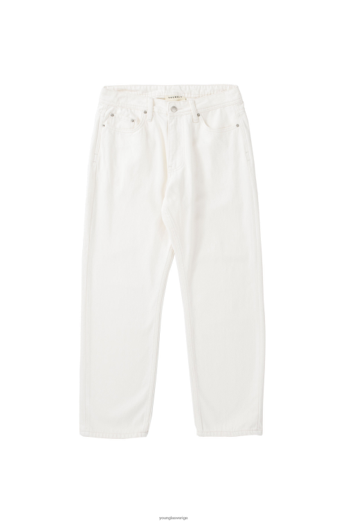 YoungLA män 609 - baggy jeans off-white Kläder 62TXL757