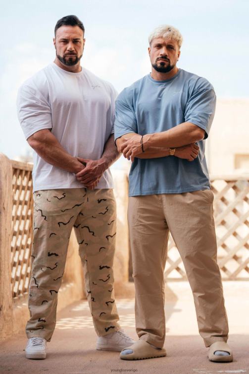 YoungLA män 201 off the grid byxor öken camo Kläder 62TXL920