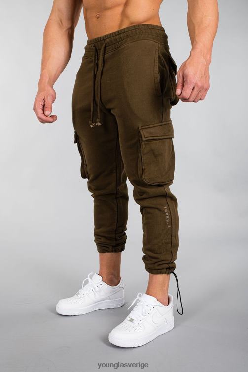 YoungLA män 206 rambo strid joggare taupe Kläder 62TXL916