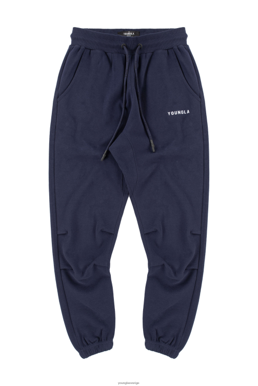 YoungLA män 210 kick-back joggare Marin Kläder 62TXL936