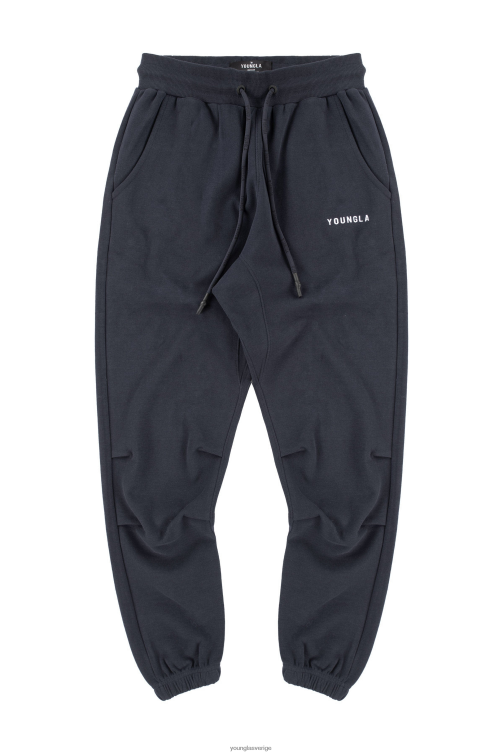 YoungLA män 210 kick-back joggare träkol Kläder 62TXL937