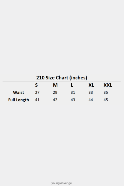 YoungLA män 210 kick-back joggare träkol Kläder 62TXL937