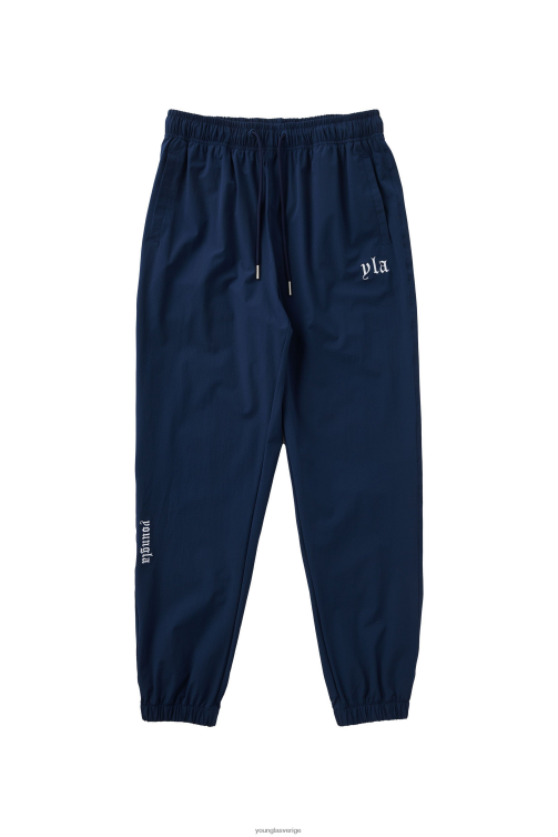YoungLA män 214 joggingbyxor i nylon utan ansträngning Marin Kläder 62TXL855