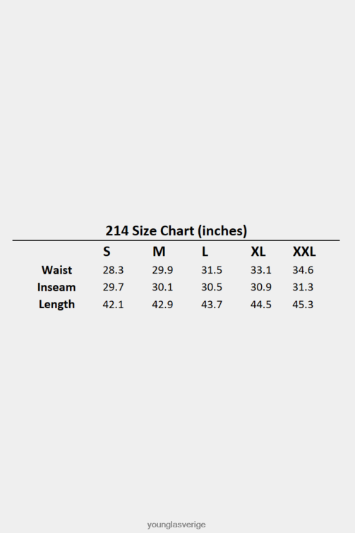 YoungLA män 214 joggingbyxor i nylon utan ansträngning solbränna Kläder 62TXL857