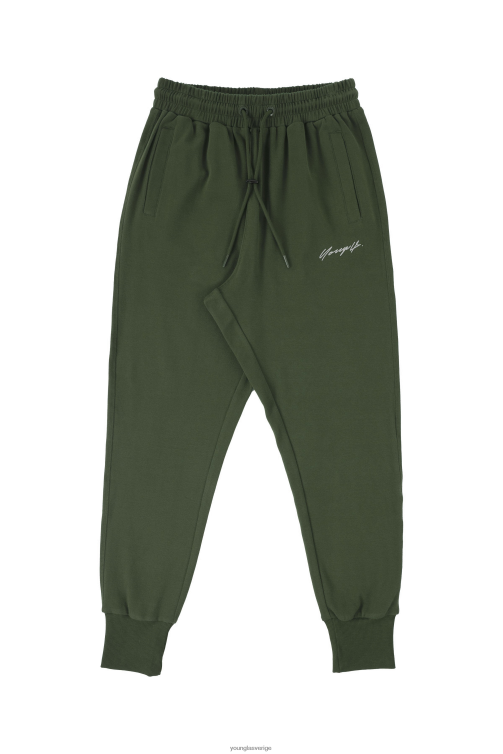 YoungLA män 228 molnjoggare skog grön Kläder 62TXL875