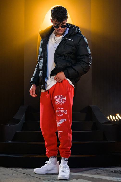 YoungLA män 233 de odödliga joggarna faller 22\" citadell Kläder 62TXL848