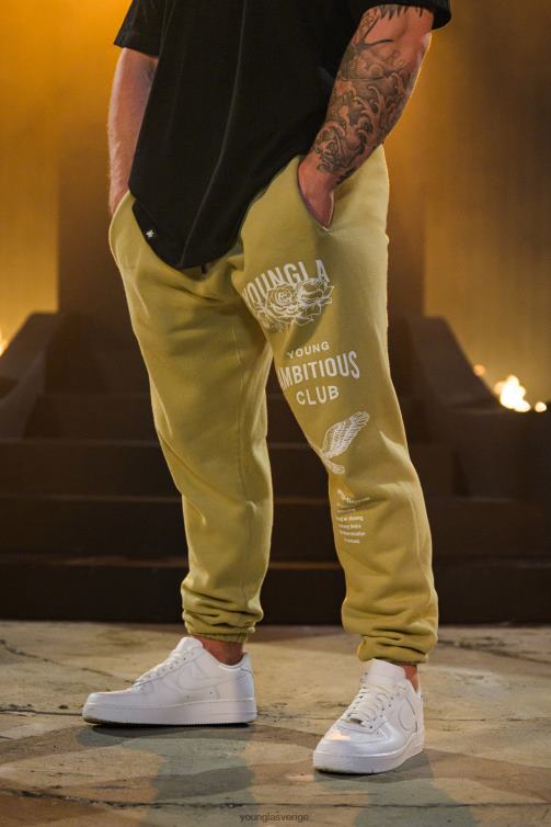 YoungLA män 233 de odödliga joggarna faller 22\" trenchcoat Kläder 62TXL852