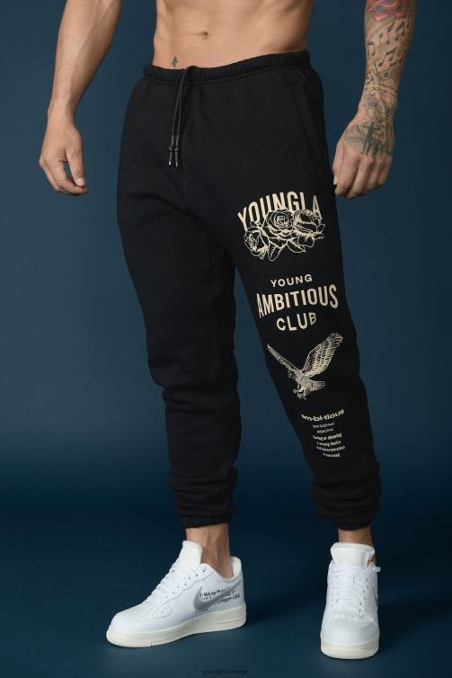 YoungLA män 233 de odödliga joggarna off-white Kläder 62TXL844