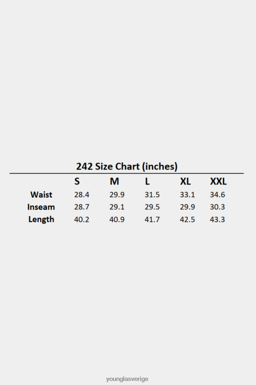 YoungLA män 242 pendlar joggare grädde Kläder 62TXL910