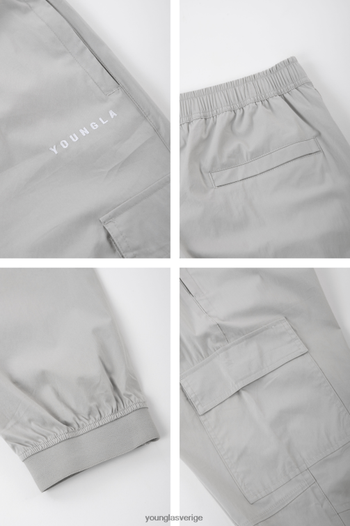 YoungLA män 242 pendlar joggare olivgrön Kläder 62TXL911