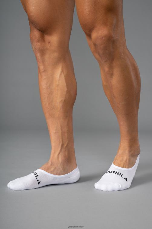 YoungLA män 711 no show strumpor 3-pack svart tillbehör 62TXL992