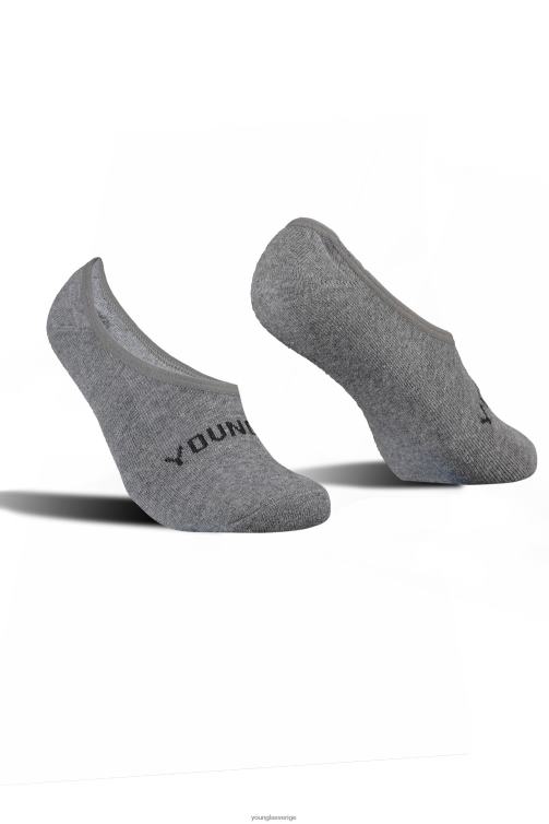 YoungLA män 711 no show strumpor 3-pack svart tillbehör 62TXL992