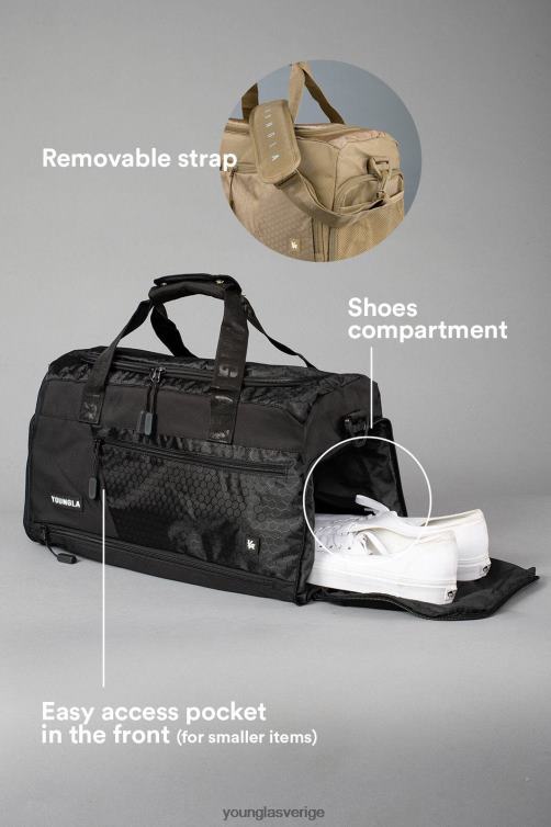 YoungLA män 740 elitpåsar solbränna tillbehör 62TXL968