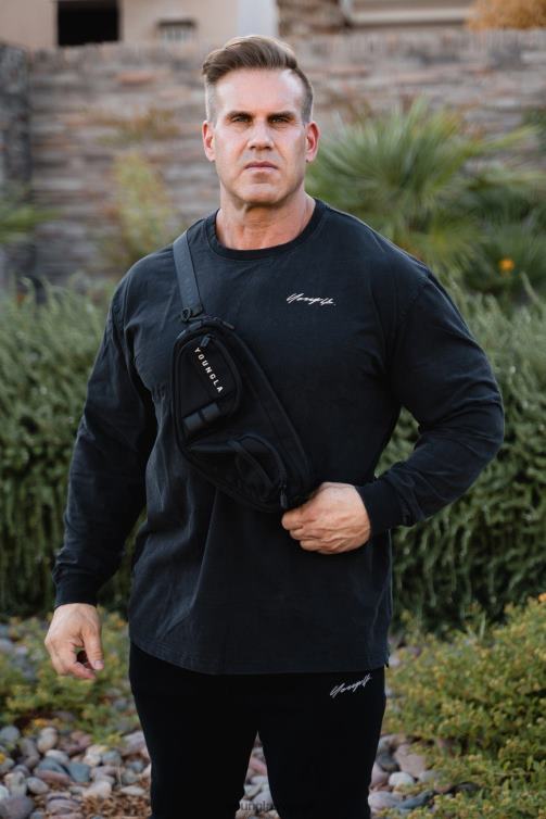 YoungLA män 750 mach 1 cross body väskor off-white tillbehör 62TXL975