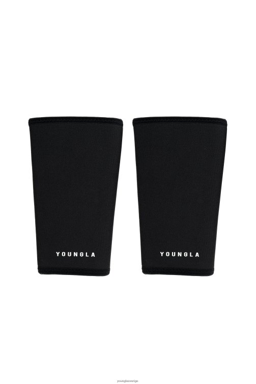 YoungLA män 914 knäärmar svart tillbehör 62TXL990