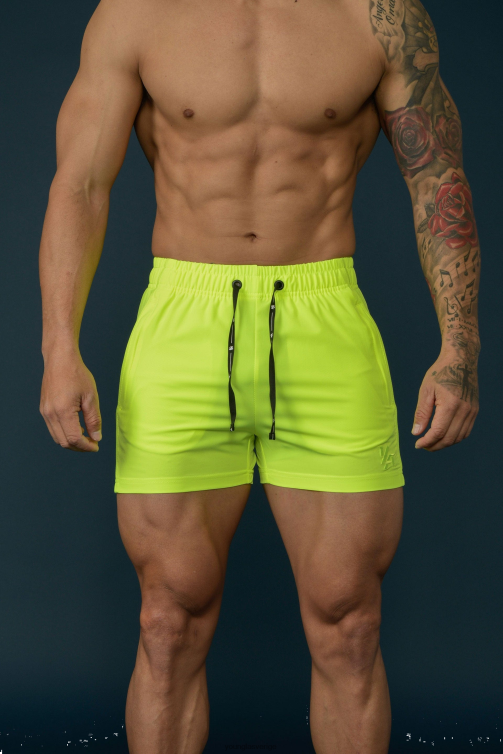 YoungLA män 101 bodybuilding shorts allt neon Kläder 62TXL690