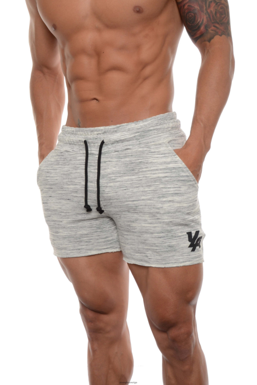 YoungLA män 102 bodybuilding shorts i fransk frotté marmor Kläder 62TXL649