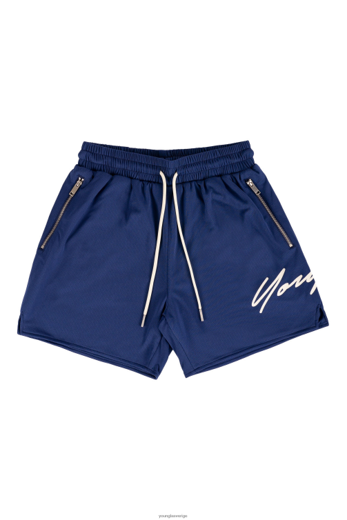 YoungLA män 115 signaturshorts Marin Kläder 62TXL584