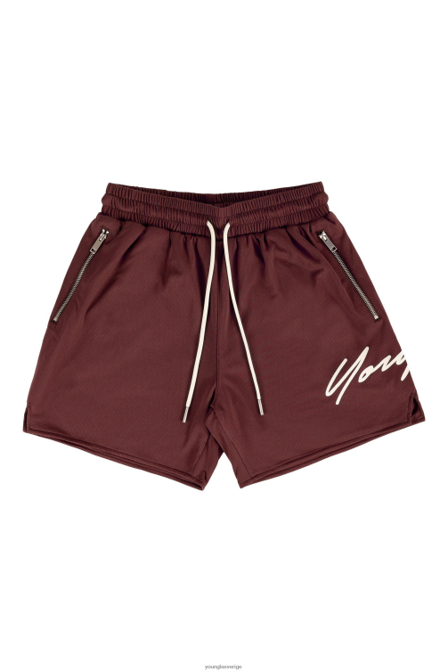 YoungLA män 115 signaturshorts brun Kläder 62TXL583