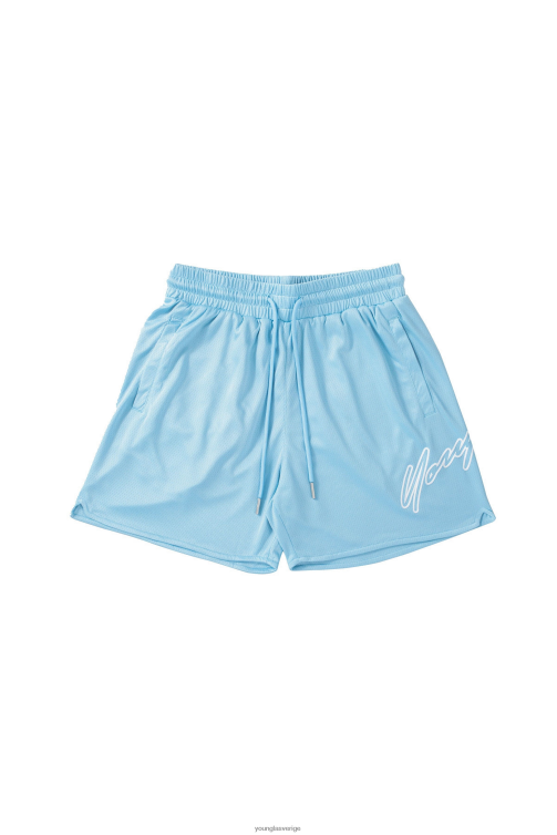 YoungLA män 117 sig shorts carolina blå Kläder 62TXL598
