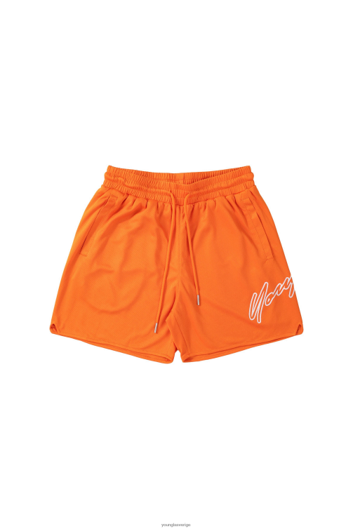 YoungLA män 117 sig shorts orange Kläder 62TXL603